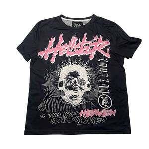 Hellstar Studios Sounds Like Heaven Graphic Tee Black With Pink Graphics